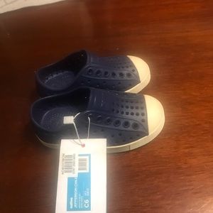 Native blue & bones shoes